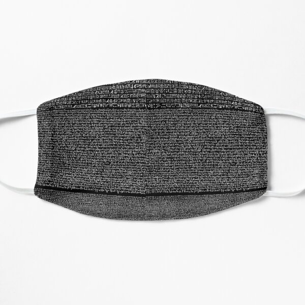 Rosetta Stone Flat Mask