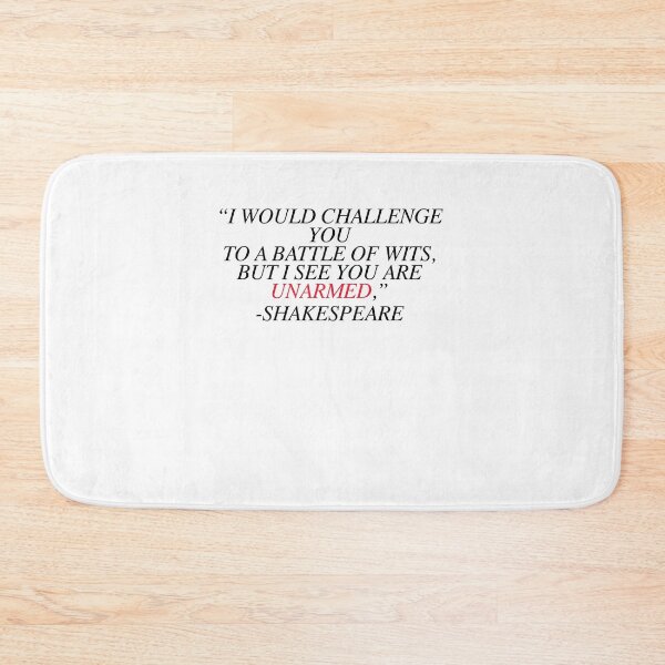 Item preview, Shakespeare-Battle of Wits designed and sold by calliecomp.