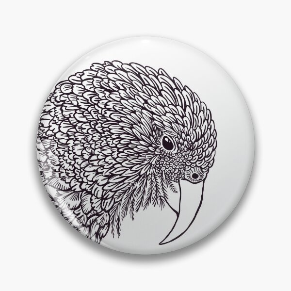 Item preview, The super brainy New Zealand Kea designed and sold by MRwonderfool.