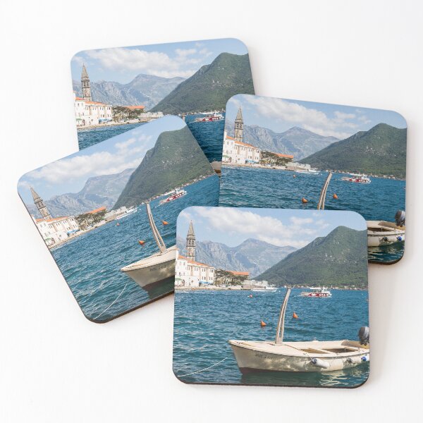 Item preview, Small boat moored in Perast designed and sold by wellsie82.