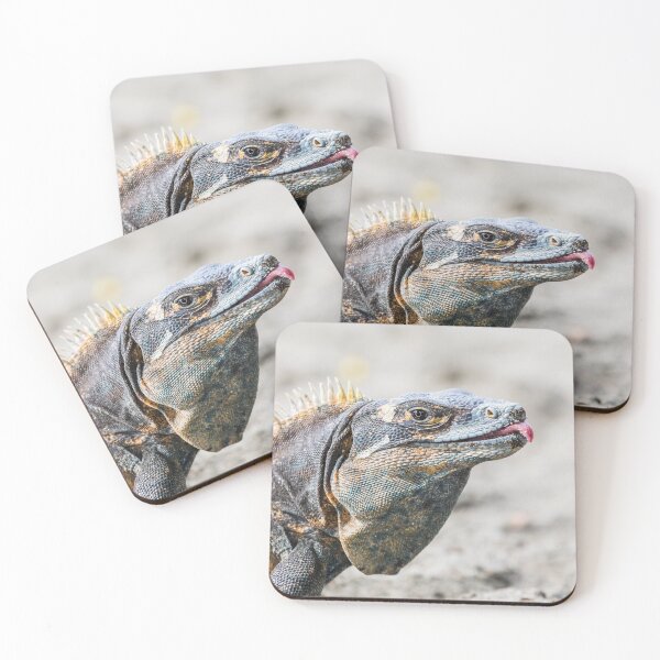 Item preview, Black iguana with its tongue out designed and sold by wellsie82.