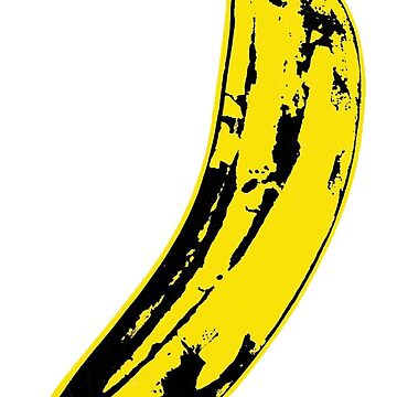 Artwork thumbnail, Andy Warhol Banana the Velvet Underground Sticker by studio-54