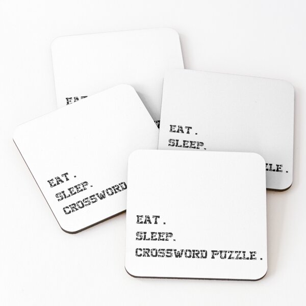 Item preview, Crossword Puzzle , Eat Sleep Crossword Puzzle  Mens Womens Gifts designed and sold by YouHappyMyHappy.