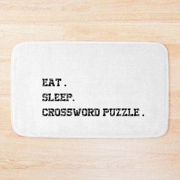 Item preview, Crossword Puzzle , Eat Sleep Crossword Puzzle  Mens Womens Gifts designed and sold by YouHappyMyHappy.