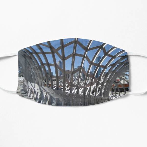 Webb Bridge, Melbourne Flat Mask