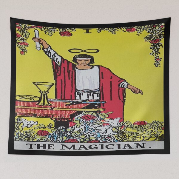 Item preview, The Magician Tarot Card designed and sold by Slydell1.