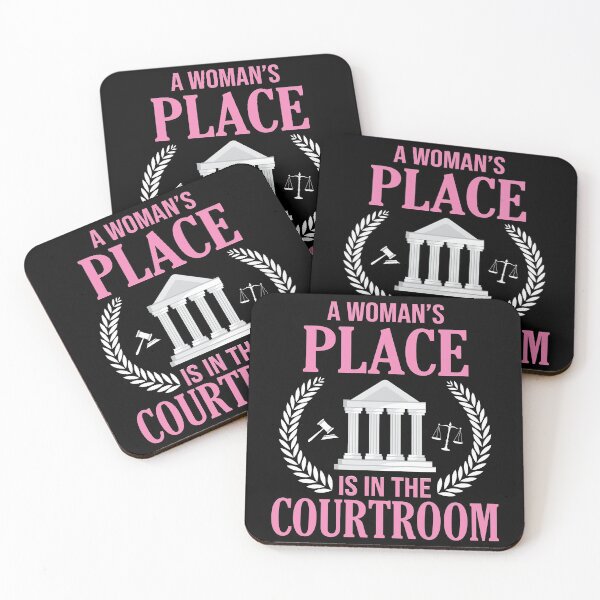 Item preview, A Woman's Place Is In The Courtroom designed and sold by Merch By ika.