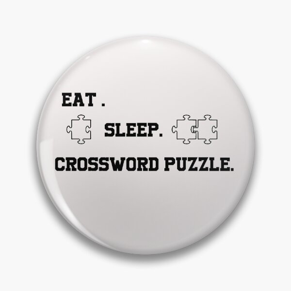 Item preview, Crossword Puzzle , Eat Sleep Crossword Puzzle  Mens Womens Gifts designed and sold by YouHappyMyHappy.