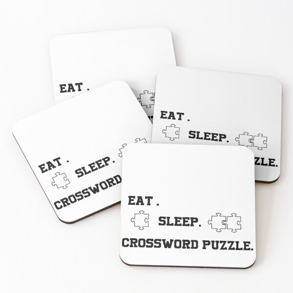 Item preview, Crossword Puzzle , Eat Sleep Crossword Puzzle  Mens Womens Gifts designed and sold by YouHappyMyHappy.
