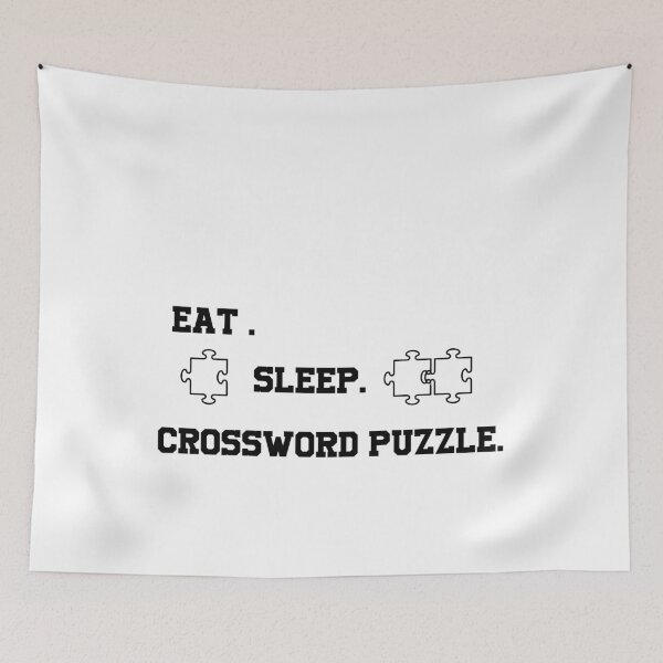 Item preview, Crossword Puzzle , Eat Sleep Crossword Puzzle  Mens Womens Gifts designed and sold by YouHappyMyHappy.