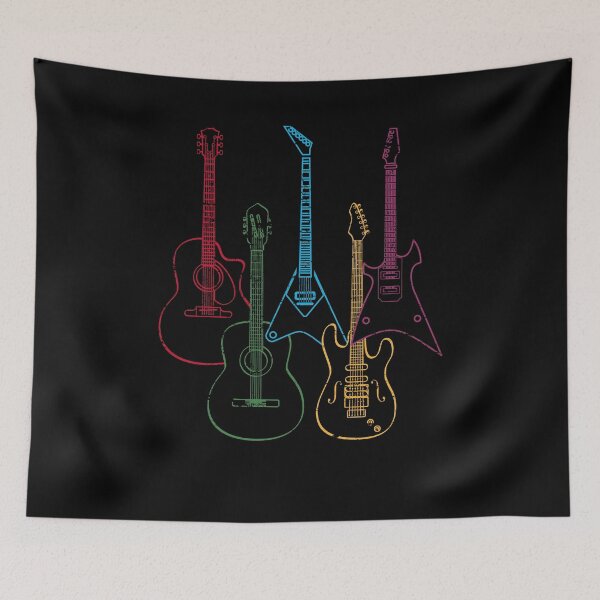 Item preview, Vintage guitar designed and sold by bestshirtdesign.