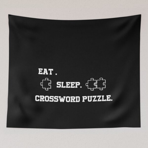 Item preview, Crossword Puzzle , Eat Sleep Crossword Puzzle  Mens Womens Gifts designed and sold by YouHappyMyHappy.