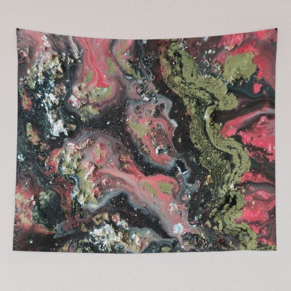 Item preview, Mars Acrylic Pour designed and sold by Alex Larkin.