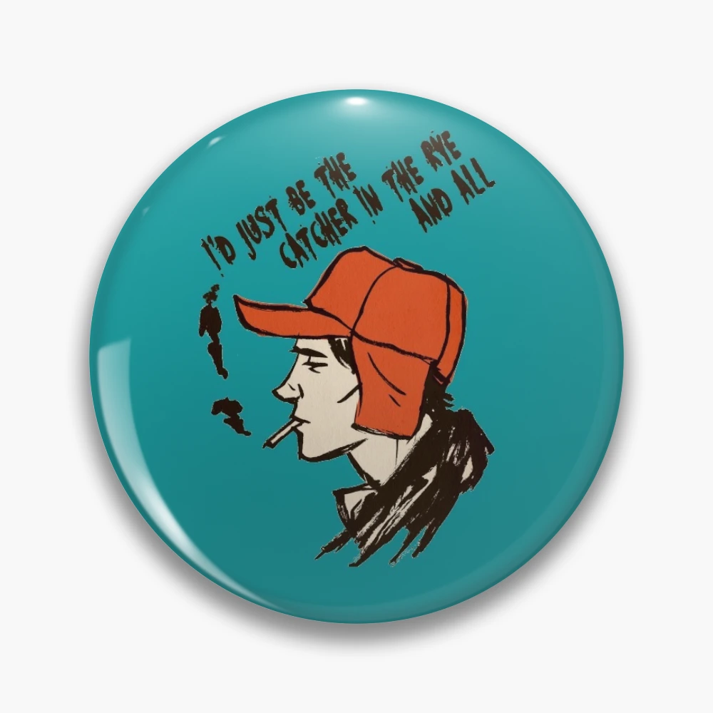 Holden Caulfield,  I'd just be the catcher in the rye and all Art Board  Print for Sale by mindesigner