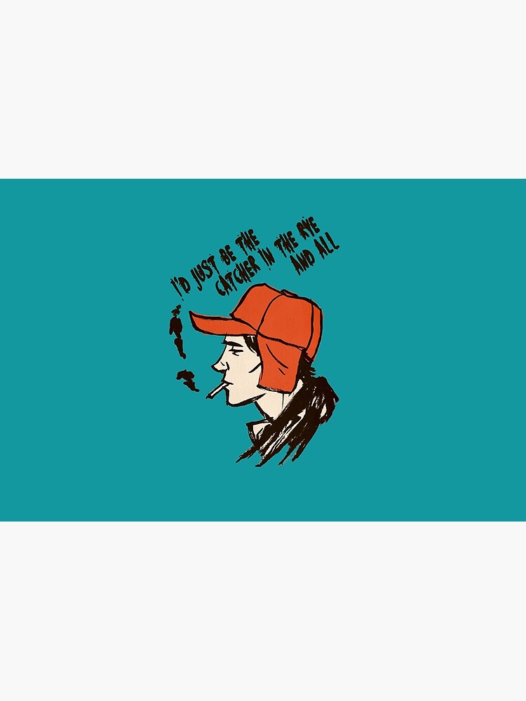 holden caulfield, Catcher In The Rye  Sticker for Sale by mindesigner