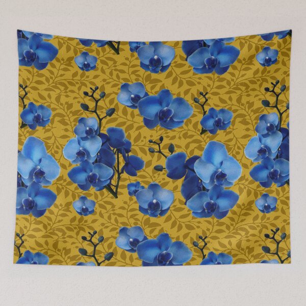 Item preview, blue orchid pattern designed and sold by talvutattoo.
