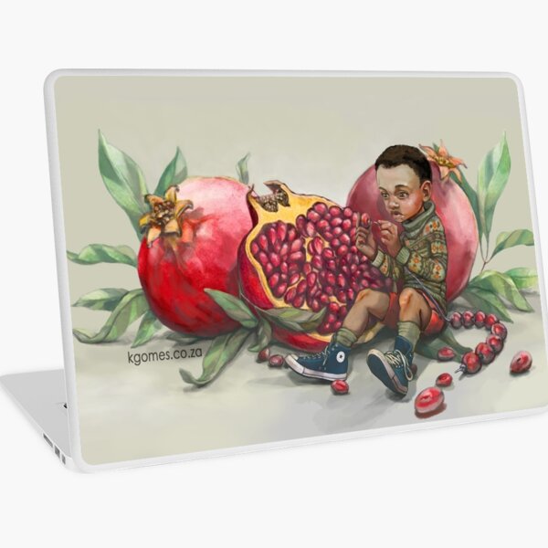 Pomegranate beads Laptop Skin