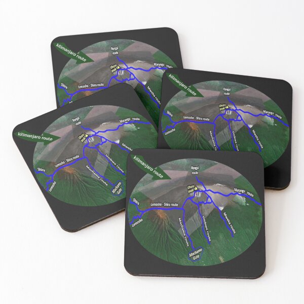 Item preview, MT. KILIMANJARO SEVEN ROUTES designed and sold by maarifa.
