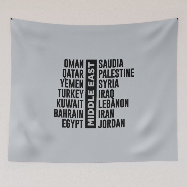 Item preview, The Best Middle Eastern Countries designed and sold by Christopher Taylor.
