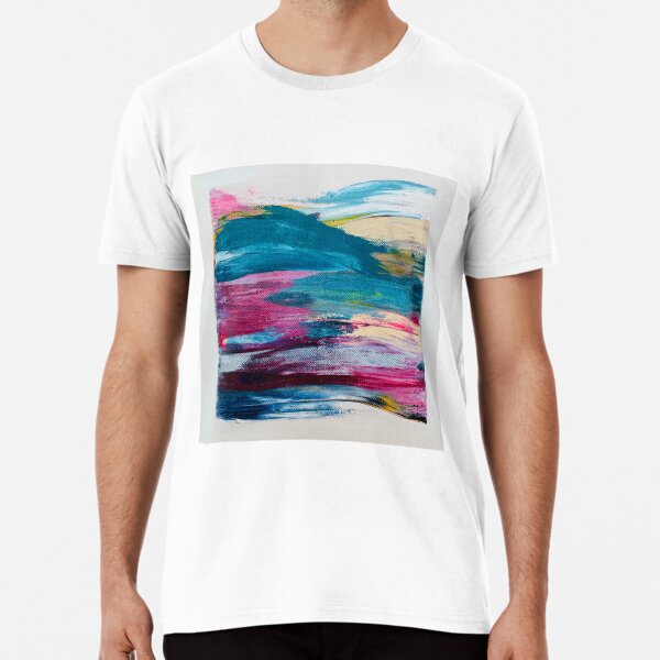 wave painting Premium T-Shirt