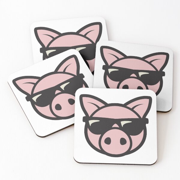 Item preview, Pig wear sunglases designed and sold by studio838.