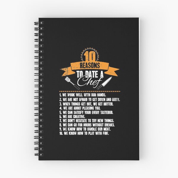 Item preview, 10 reasons to date a chef designed and sold by Captain Mood.
