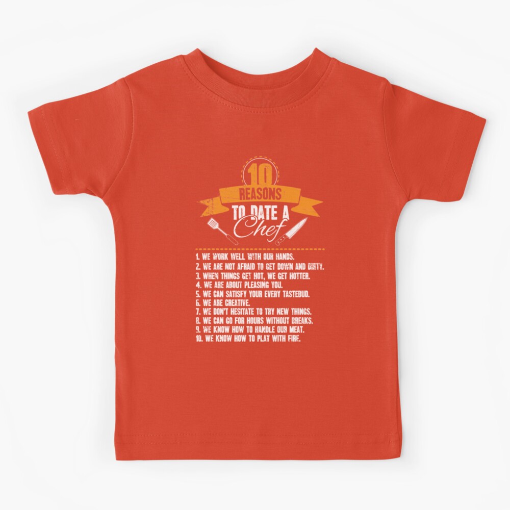 Orange t shirt kid aldo boogie down