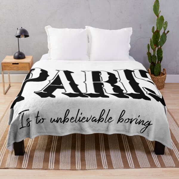 Item preview, Paris, city, France, saying designed and sold by KorSeouDesign.
