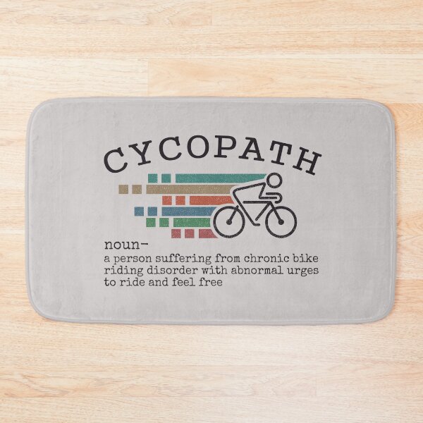 Item preview, Cycling Funny Humor Quote Cycopath Definition Bicycle Cyclist Gift Retro  designed and sold by alenaz.
