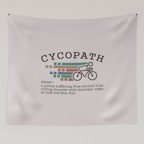 Item preview, Cycling Funny Humor Quote Cycopath Definition Bicycle Cyclist Gift Retro  designed and sold by alenaz.