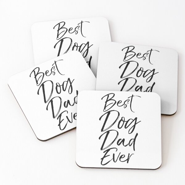 Item preview, Best Dog Dad Ever Dog Quote designed and sold by TNDesignStudio.