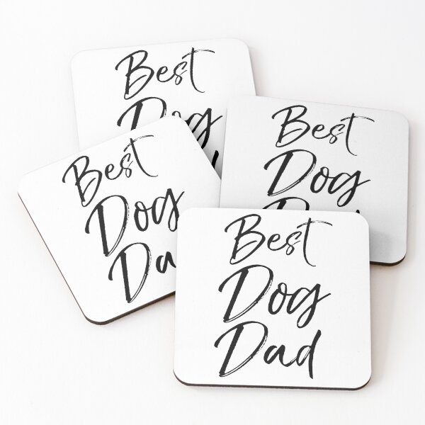 Item preview, Best Dog Dad Dog Quote designed and sold by TNDesignStudio.