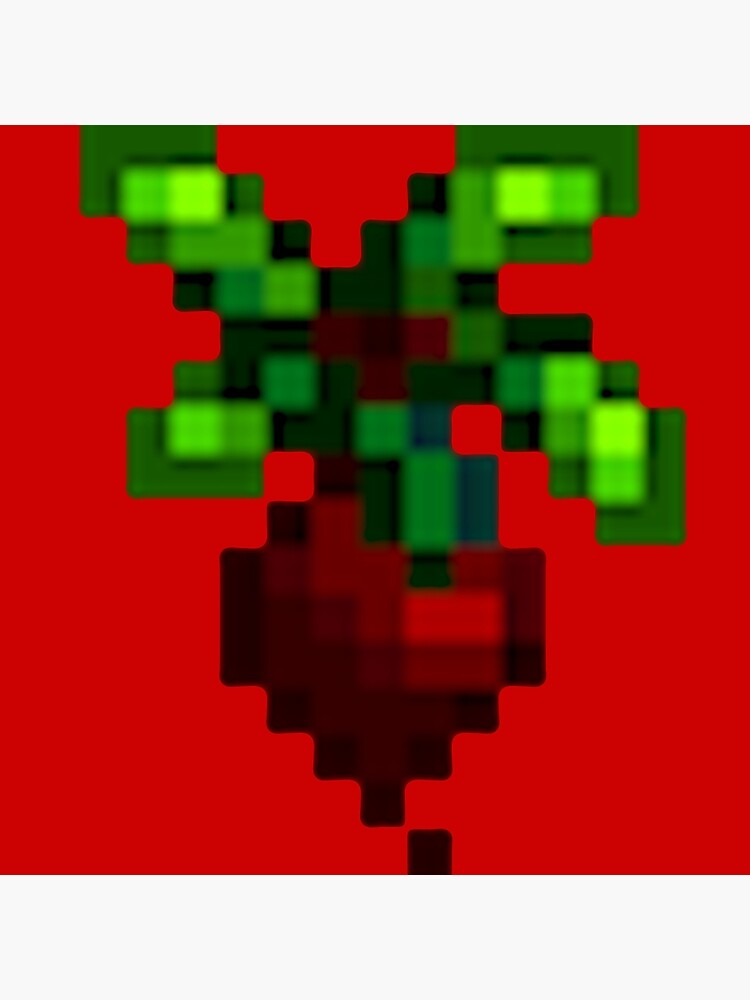 "Stardew Valley Pixel Beet" Poster by edevyor Redbubble