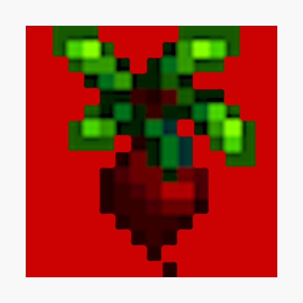 Stardew Valley Pixel Beet Poster By Edevyor Redbubble