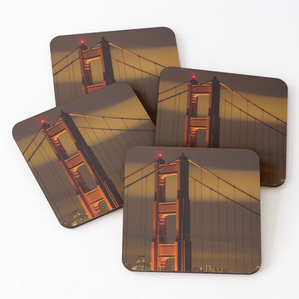 Item preview, Golden Gate Bridge at Night, SF designed and sold by Joshua Cahn.