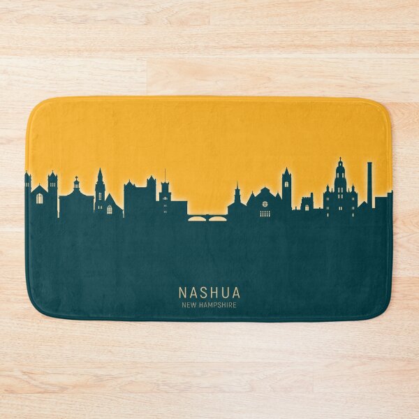 Item preview, Nashua New Hampshire Skyline designed and sold by ArtPrints.