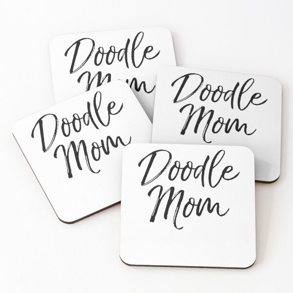 Item preview, Doodle Mom Dog Quote designed and sold by TNDesignStudio.