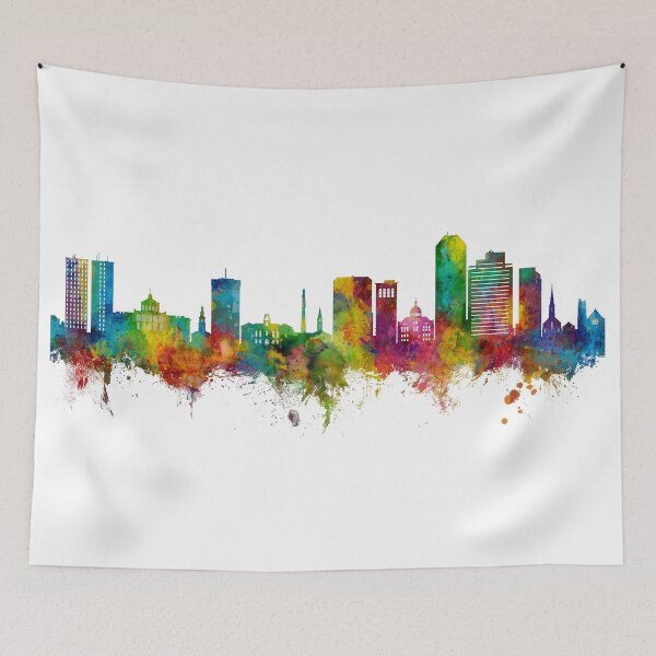 Item preview, Lexington Kentucky Skyline designed and sold by ArtPrints.