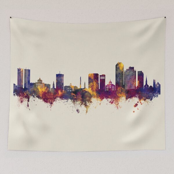 Item preview, Lexington Kentucky Skyline designed and sold by ArtPrints.