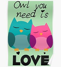 Owl You Need Is Love Poster