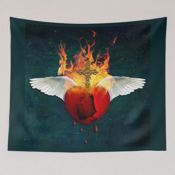 Item preview, Sacred Heart designed and sold by Elizabeth Burton.