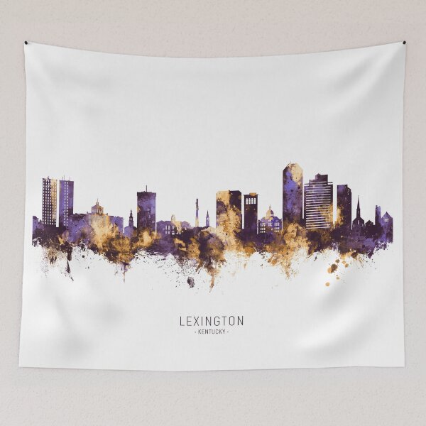 Item preview, Lexington Kentucky Skyline designed and sold by ArtPrints.