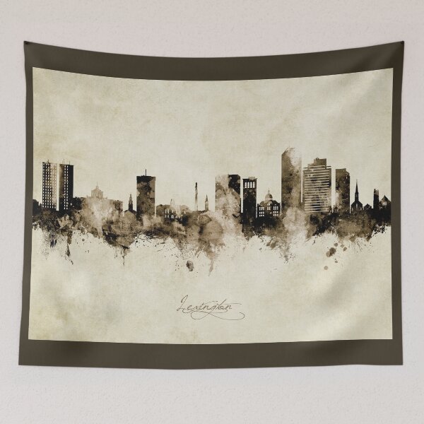 Item preview, Lexington Kentucky Skyline designed and sold by ArtPrints.
