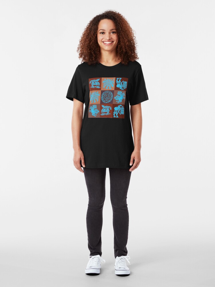Alternate view of Inca Warriors Dance Slim Fit T-Shirt