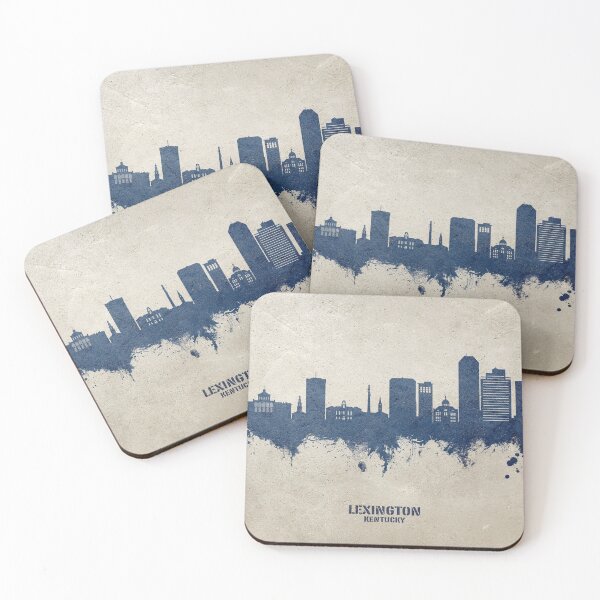 Artikelvorschau, Lexington Kentucky Skyline entworfen und verkauft von ArtPrints.