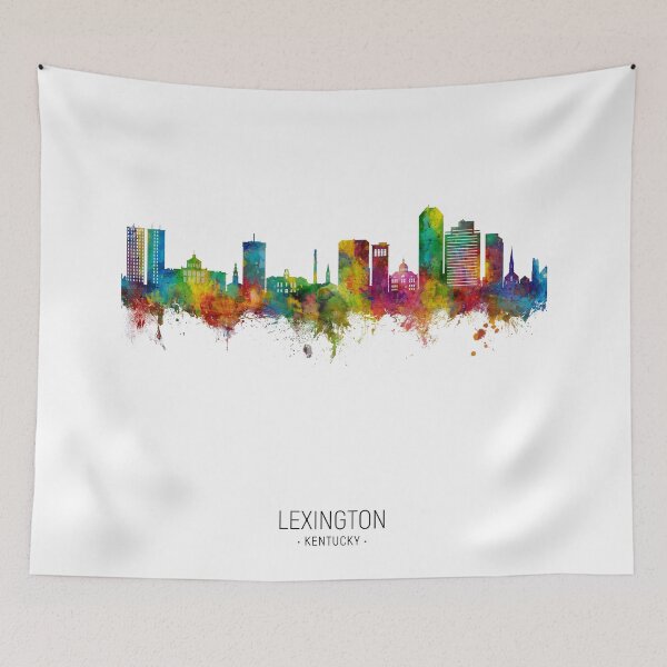 Item preview, Lexington Kentucky Skyline designed and sold by ArtPrints.