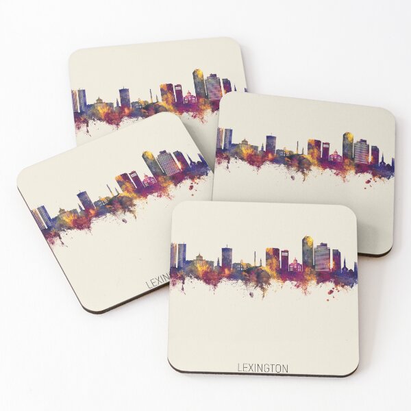 Artikelvorschau, Lexington Kentucky Skyline entworfen und verkauft von ArtPrints.