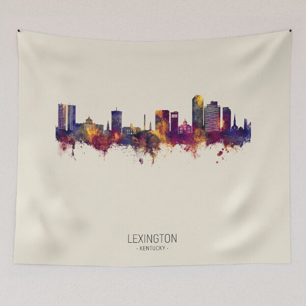 Item preview, Lexington Kentucky Skyline designed and sold by ArtPrints.