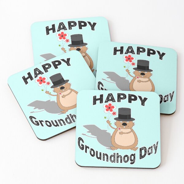 Item preview, Happy Groundhog Day designed and sold by BestStuffDepot.