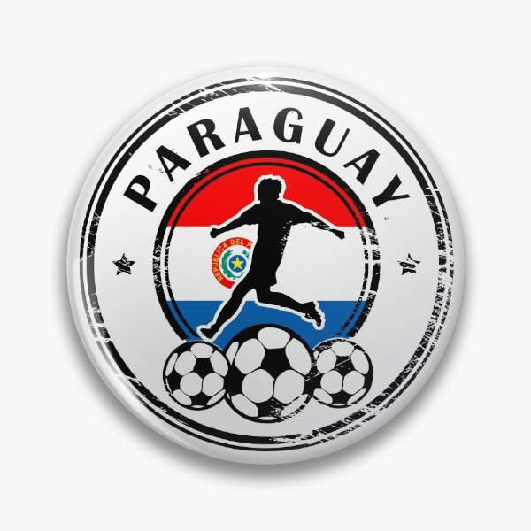 Item preview, Design with football, name and flag of Paraguay designed and sold by studio838.